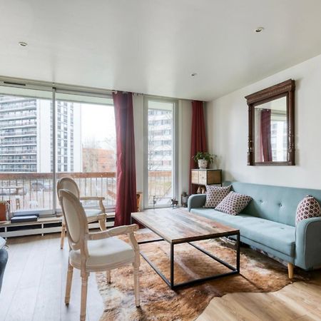 Appartamento T2 Lumineux Avec Terrasse Boulogne-Billancourt Esterno foto