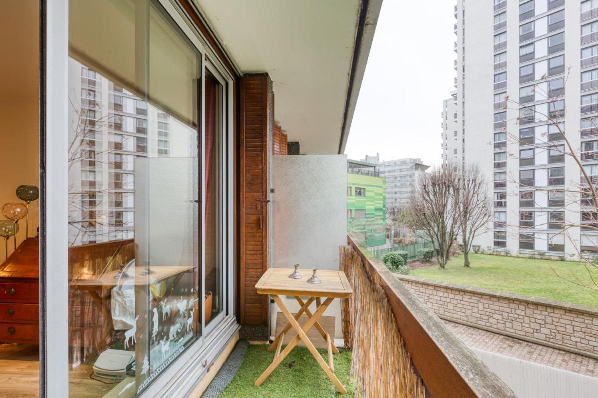 Appartamento T2 Lumineux Avec Terrasse Boulogne-Billancourt Esterno foto