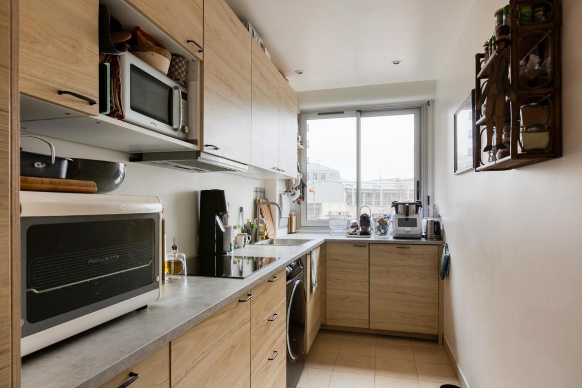 Appartamento T2 Lumineux Avec Terrasse Boulogne-Billancourt Esterno foto