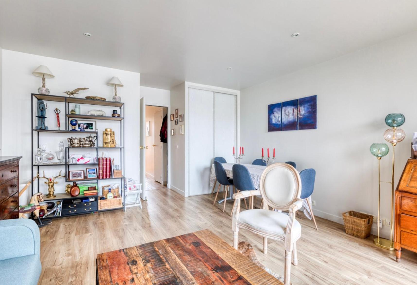 Appartamento T2 Lumineux Avec Terrasse Boulogne-Billancourt Esterno foto